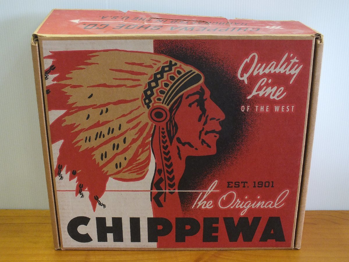 ORIGINAL CHIPPEWA EST.1901 BLACK ODESSA 1901M07 7 1/2E BOOTS_画像9