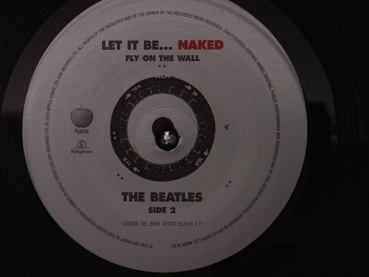 the Beatles ザ・ビートルズ/Let it be…Naked 英/EUオリジナル盤 初版「recordingis」表記 LP+7inch EP ブックレット他付属品完備　極美品_画像4