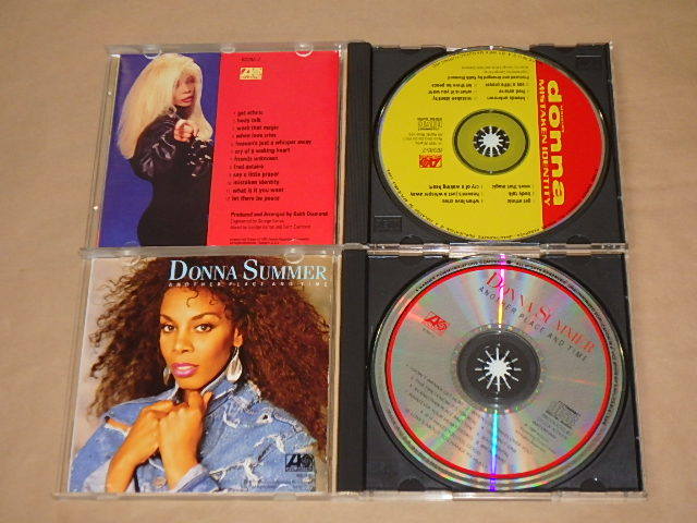 ドナ・サマー CD2枚セット　/　Another Place & Time（US盤）/　Mistaken Identity（US盤）/　（Donna Summer）_画像2