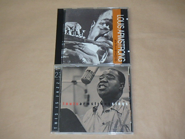 ルイ・アームストロング CD2枚セット　/　This Is Jazz 23: Sings（輸入盤）/　Louis Armstrong_画像1