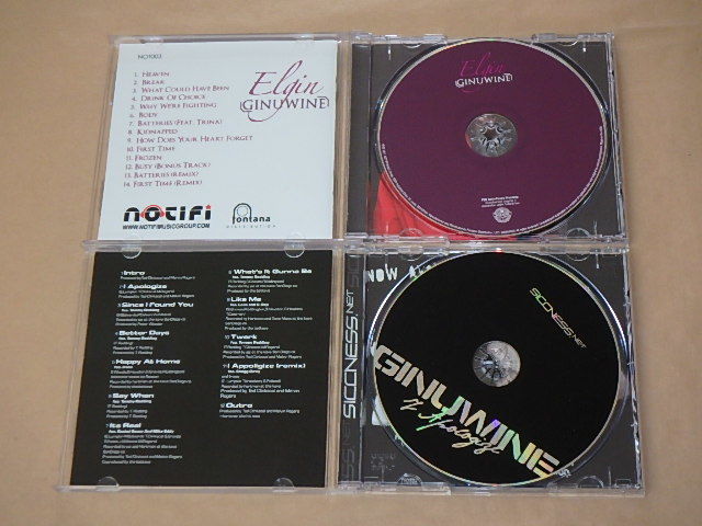 ジェニュウィン CD2枚セット　/　Elgin（US盤）/　I Apologize（輸入盤）/　（Ginuwine）_画像2