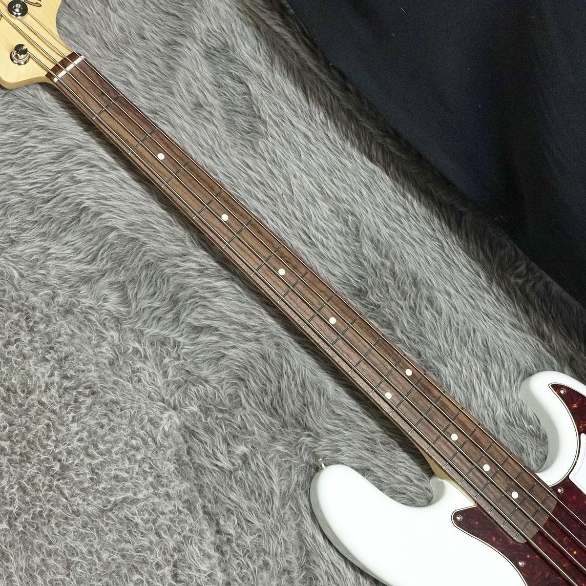 Fender Made in Japan Traditional 60s Jazz Bass RW Olympic White_画像2