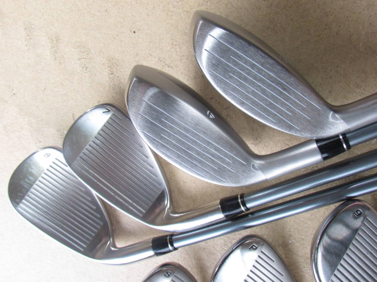 TaylorMade テーラーメイド MISCELA(2003)7本組(5U,6U,7I-9I,Pw,Sw)MISCELA SHAFTS(L)ミセラ 日本仕様_画像4