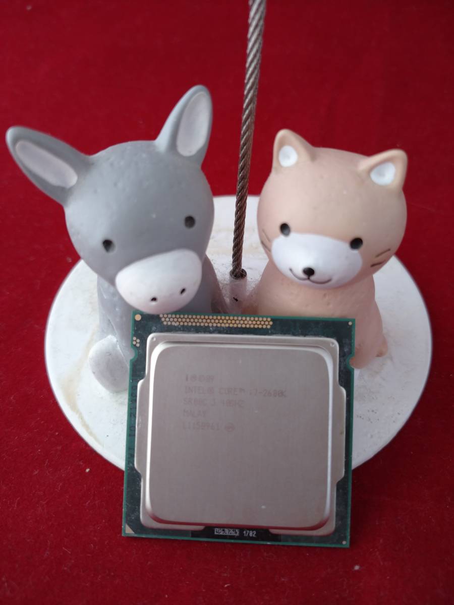 【中古・美品】 Intel Core i7-2600K 3.40GHz CPU SR00C _画像1