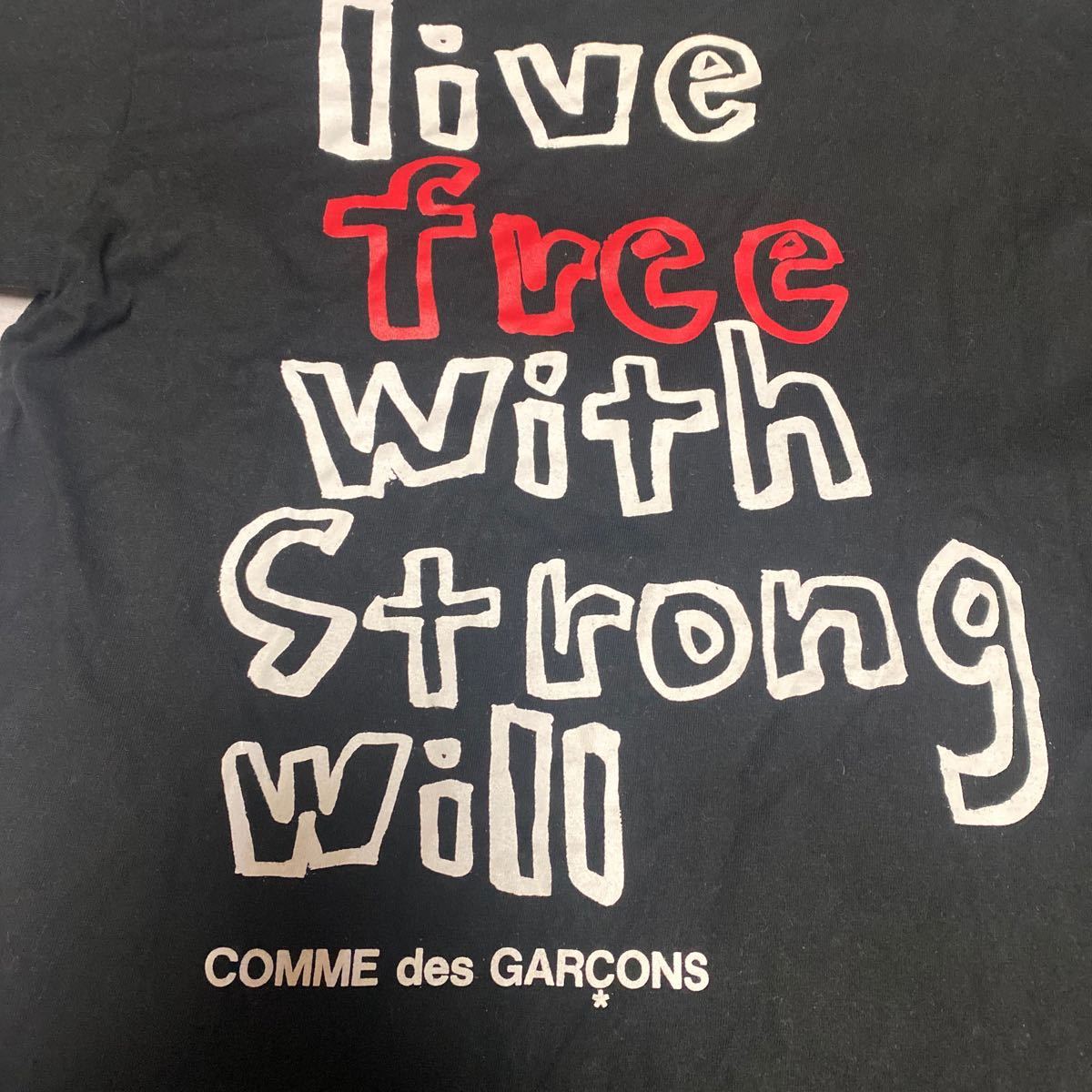 k82 COMME des GARCONS Tシャツ サイズS表記 日本製_画像2