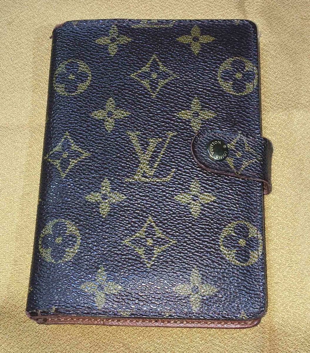 ルイヴィトン LOUIS VUITTON モノグラム アジェンダPM R20005　SP1929 手帳カバー USED品_画像1