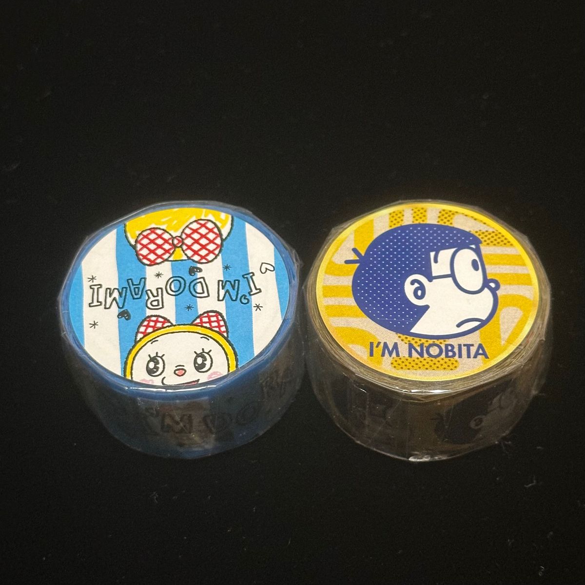 I'm Doraemon マスキングテープ ドラミ のび太 2個セット