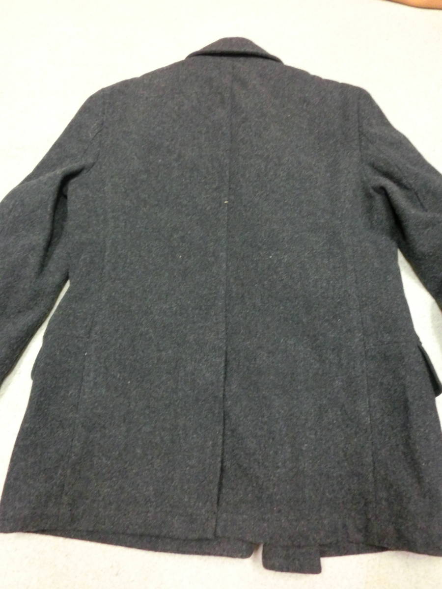 中古品 保管品 GAP ギャップ メンズ コート Pコート ジャケット グレー Mサイズ/激安1円スタート_画像2
