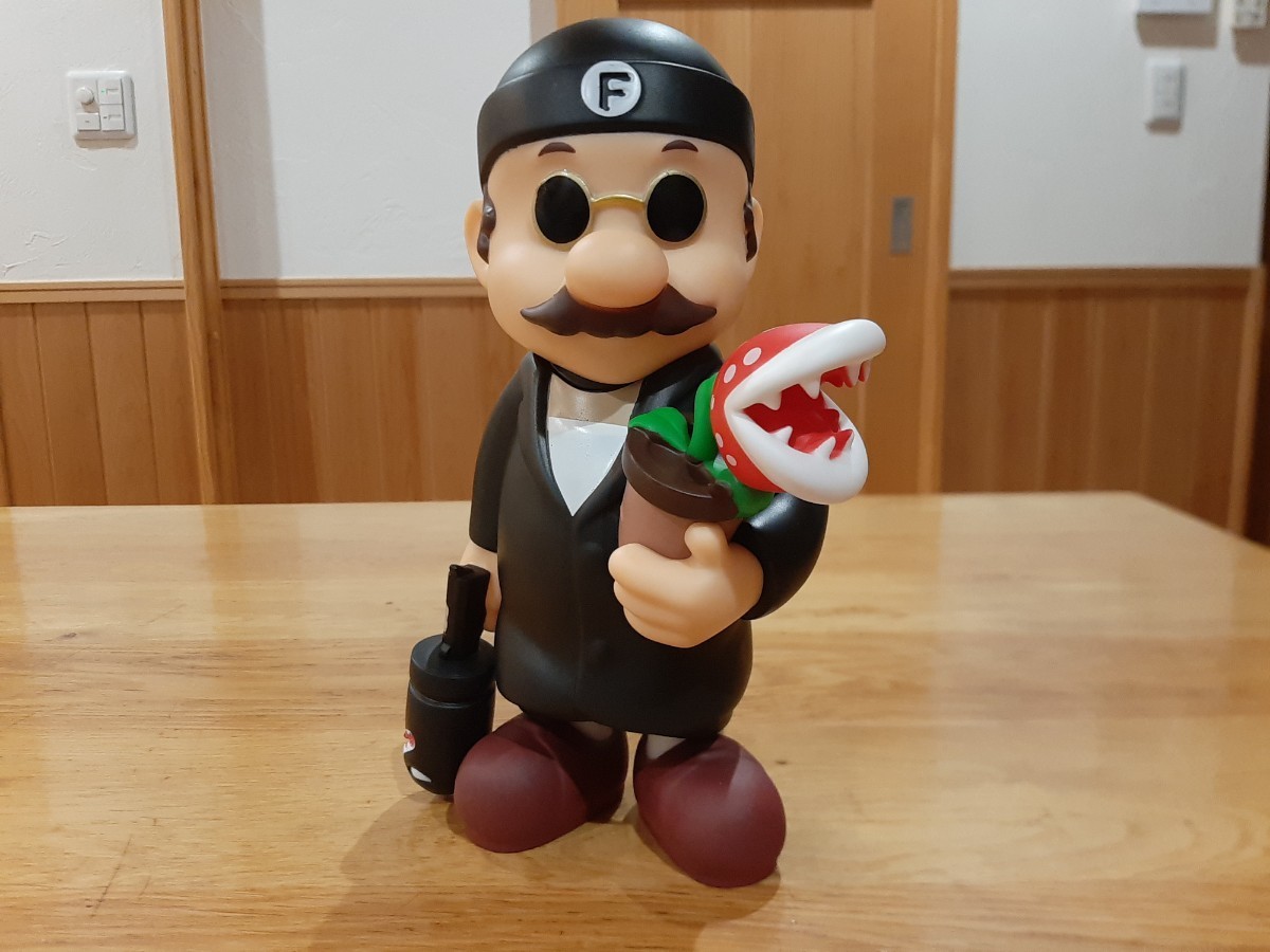 マリオ　レオン　leon　ソフビ　フィギュア　高さ約23cm　箱なし_画像1