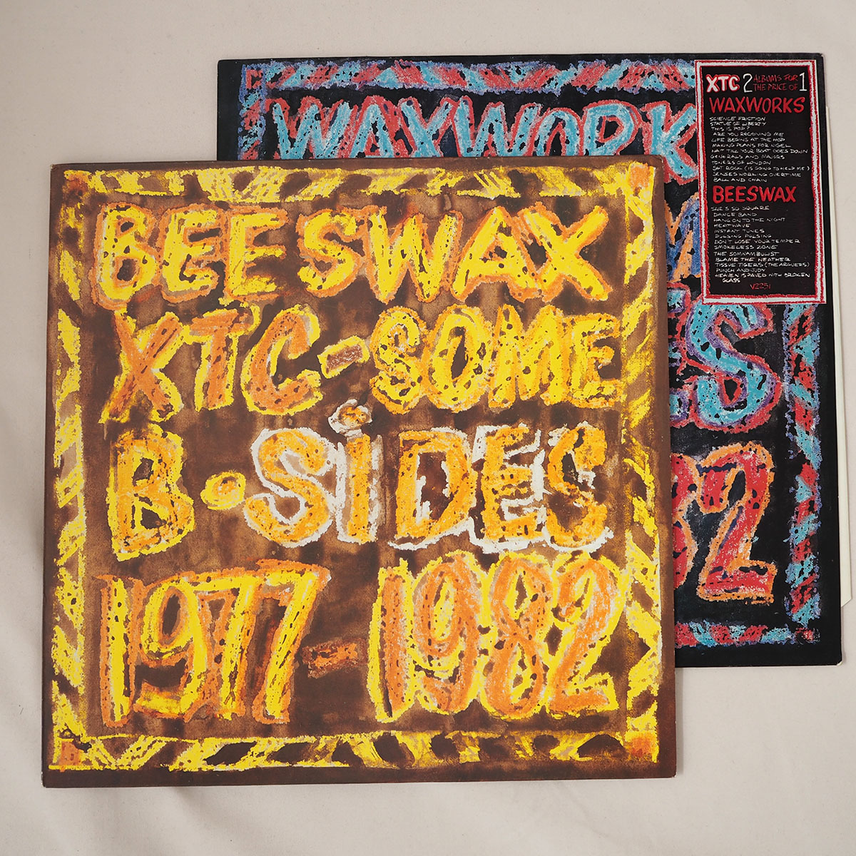 ◆ XTC / WAX WORKS / BEESWAX SINGLES 1977-1982 2枚セット 初期シングル曲集 送料無料 ◆_画像1