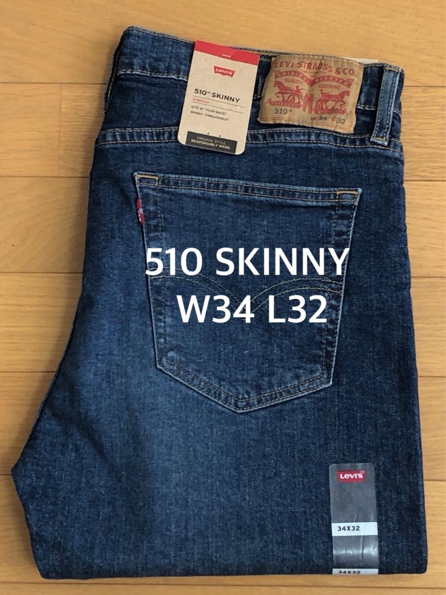 Levi's 510 SKINNY FIT MID USED W34 L32