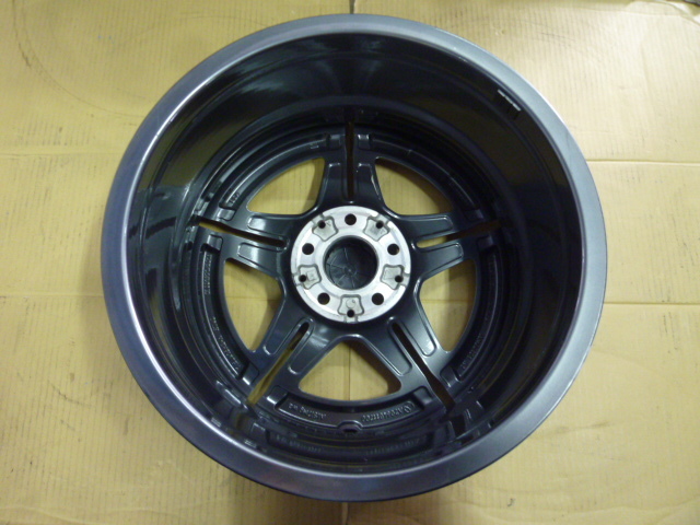 ■新車外し メルセデス ベンツ W206 Cクラス AMG 純正 フロント アルミホイール 1本 18X7.5J +40 PCD112 5穴 送料安 1,100円～ ①■_画像4