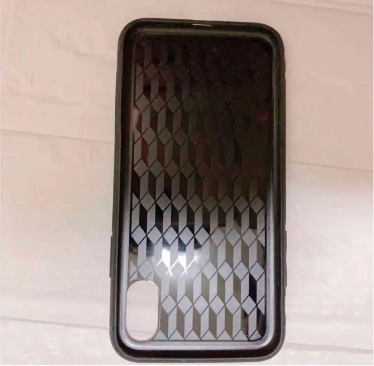 iPhone X用ガラスケース 強化ガラスケース レンズ保護 耐衝撃 極薄