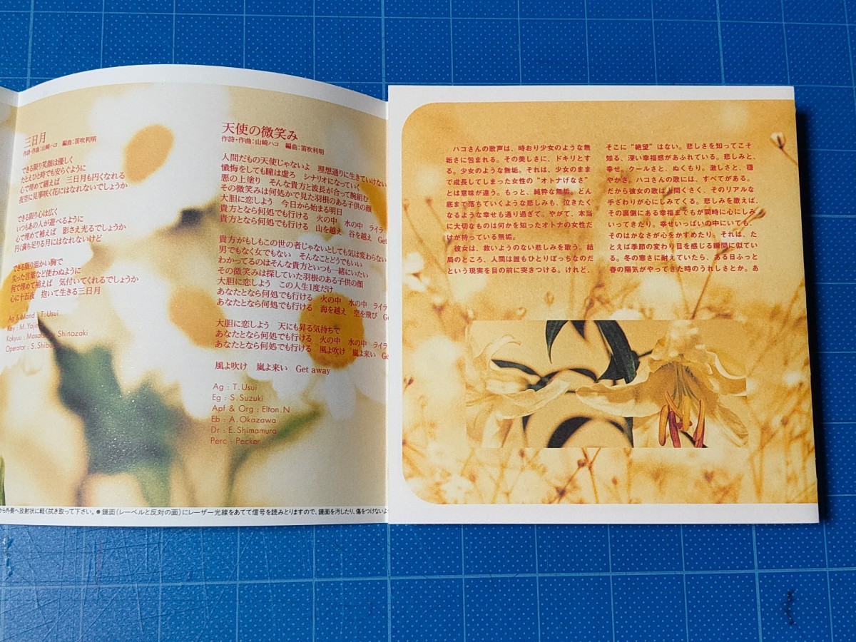 [名盤CD] 山崎ハコ 私が生まれ日 帯付き/再生確認済/VICL-661/名盤/懐メロ/K2スーパー・コーティング/の画像8