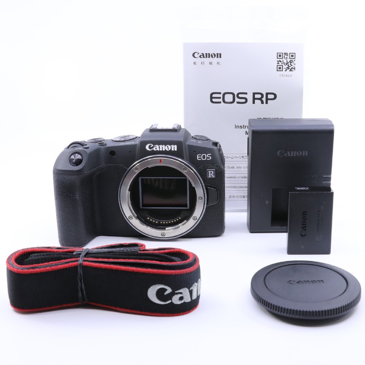 ＜ほぼ新品＞ Canon ミラーレス一眼カメラ EOS RP ボディ シャッター回数≦2000枚以下！