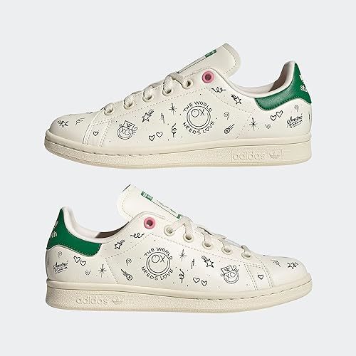 新品未使用 adidas 24.0cm STAN SMITH スタンスミス アディダス アンドレ・サライヴァ キッズ 子ども ボーイズ スニーカー 箱有り_画像6