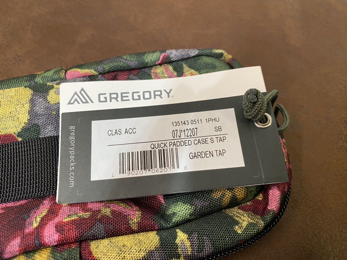 ★ グレゴリー GREGORY クイックパデッドケースS QUICK PADDED CASE S 135143 0511 ガーデンタペストリー 新品未使用タグ付 ポーチ 小物