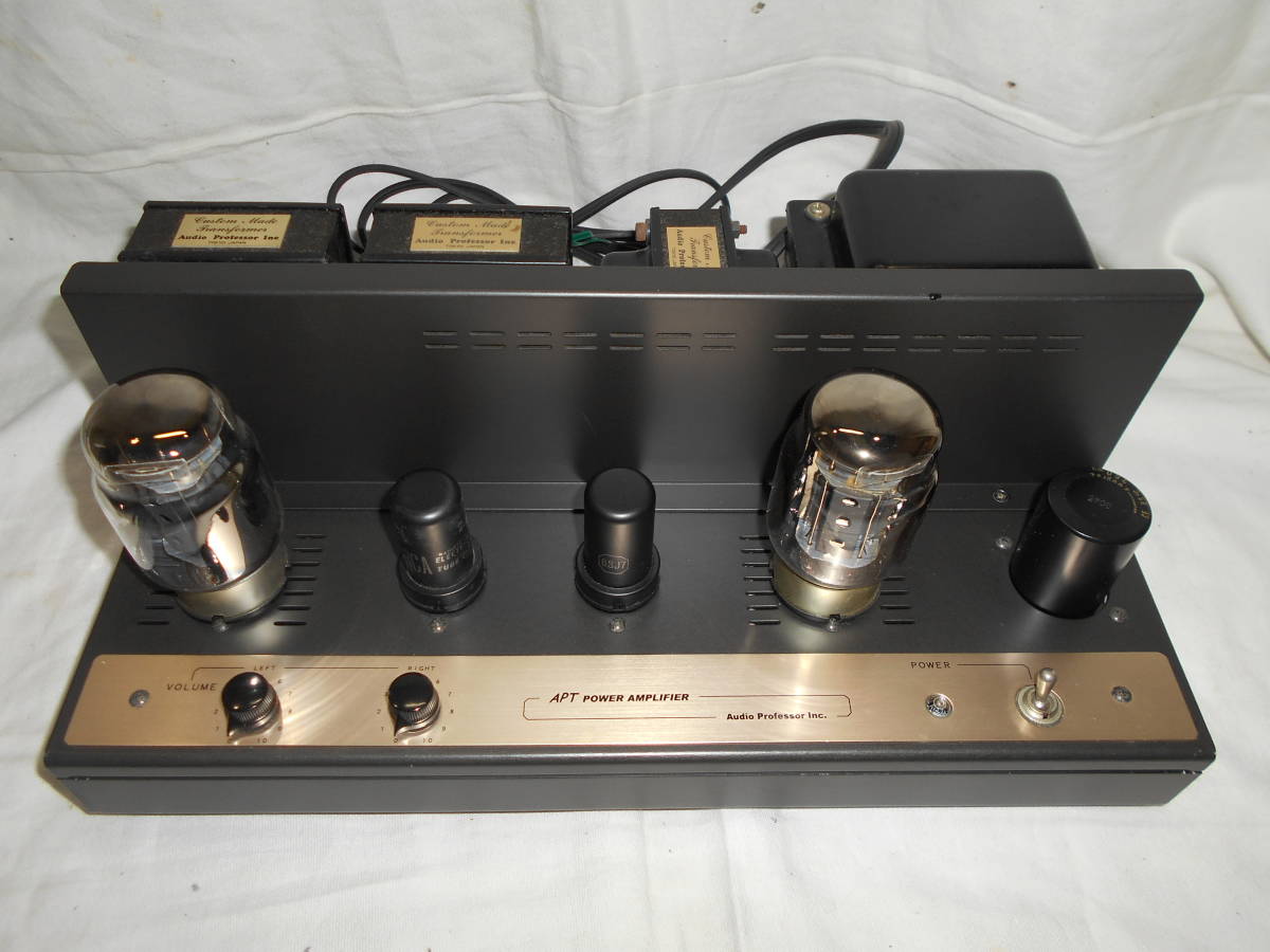 Audio Professor　　APT-208　　KT88　シングルアンプ　　オーディオ専科