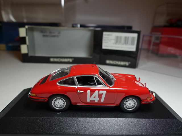 Porsche 911 Rallye Monte Carlo '65 Class Winners Linga/Falk 1/43 MINICHAMPS ミニチャンプス ポルシェ ナロー の画像4