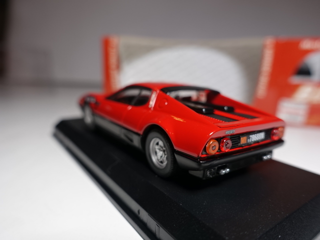 FERRARI 512 BB 1976 1/43 BEST производства Rosso Nero-Red Black Ferrari лучший 