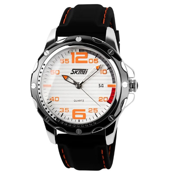 Skmei メンズ 腕時計 スポーツウォッチ クォーツ 高級ブランド カジュアル カレンダー 日付付き 耐水性 30m_画像3