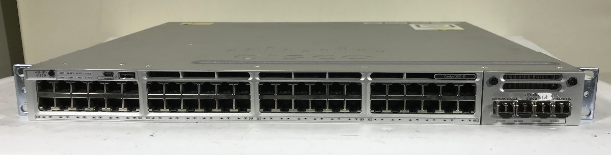 電源ユニット無し 初期化済 Cisco Catalyst 3850 Series WS 電源ユニット無し 初期化済 Cisco Catalyst 3850 Series WS