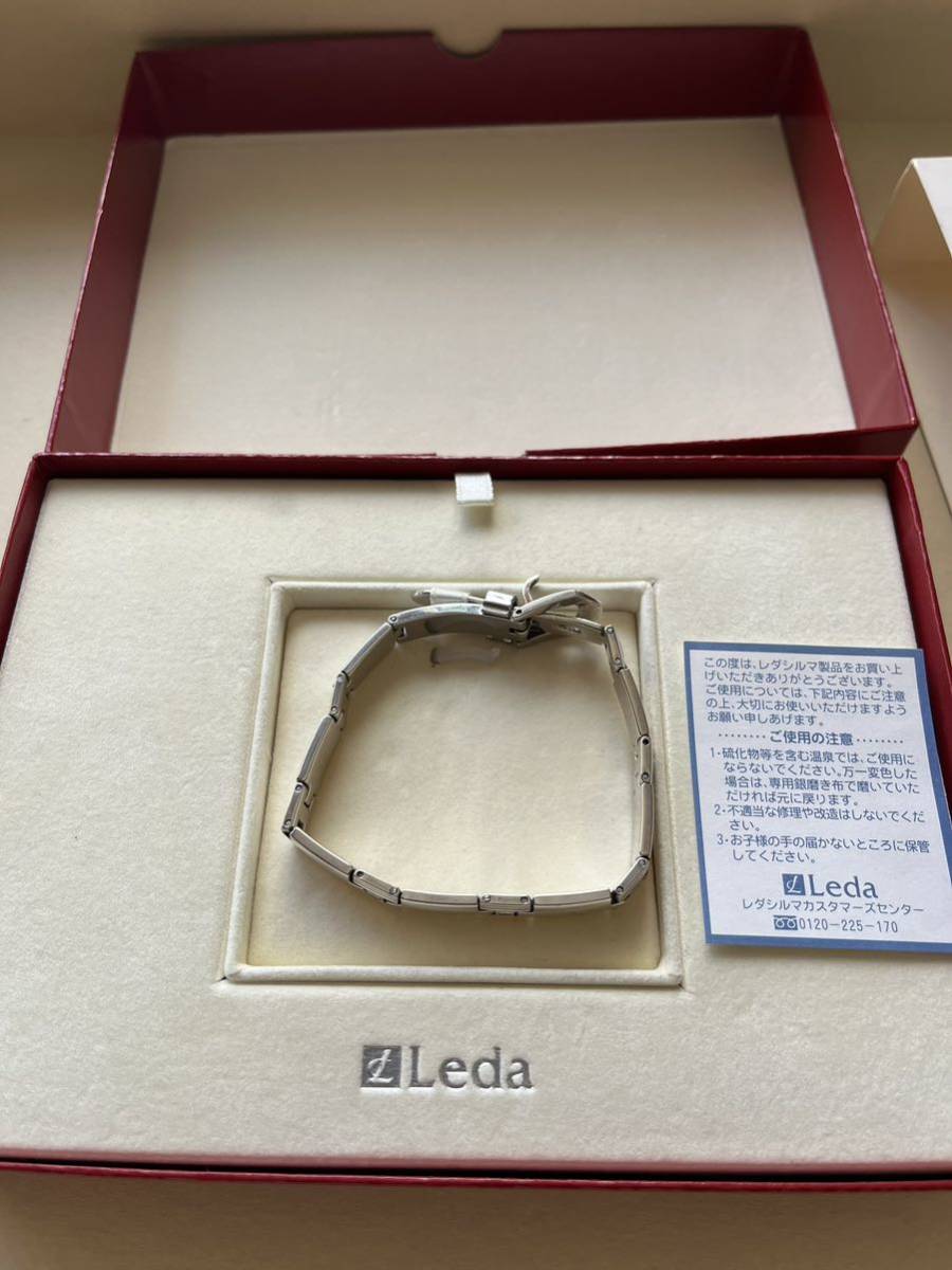 レダシルマスポーツ LEDA ダイヤモンド 8石 0.16ct入り ブレスレット_画像1