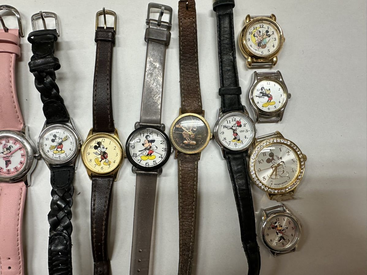 Mickey Mouse Minnie Mouse 腕時計 30本 大量 まとめてセット Disney ディズニー ミッキーマウス ミニーマウス まとめ売り F94_画像4