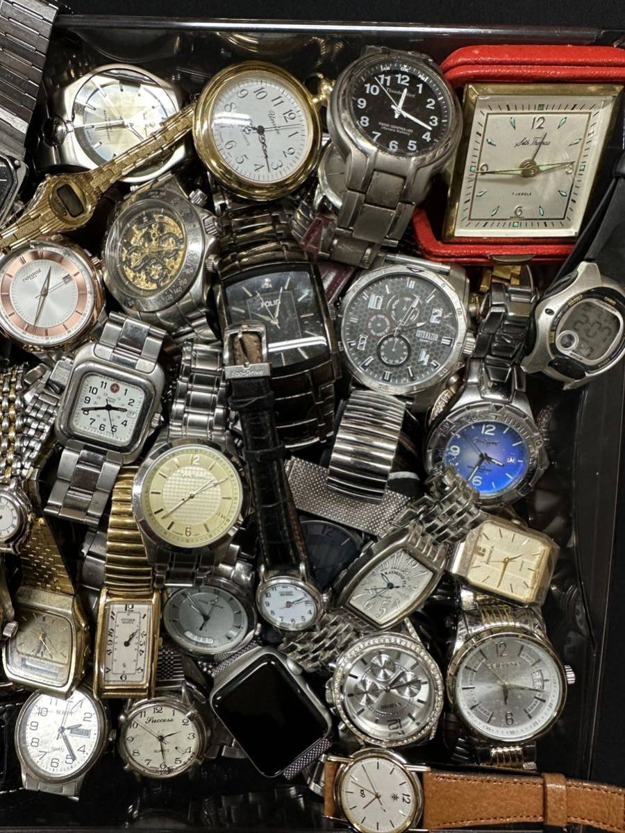 腕時計 大量 約 9.5kg セット まとめて 時計 SEIKO CITIZEN RENOMA BUREN RICOH FOSSIL GUESS 等 ジャンク F13_画像5