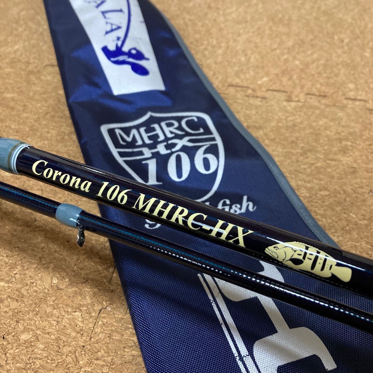 ツララハーモニクスコローナ106 MHRC-HX 美品2ピースベイト ツララハーモニクスコローナ106 MHRC-HX 美品2ピースベイト