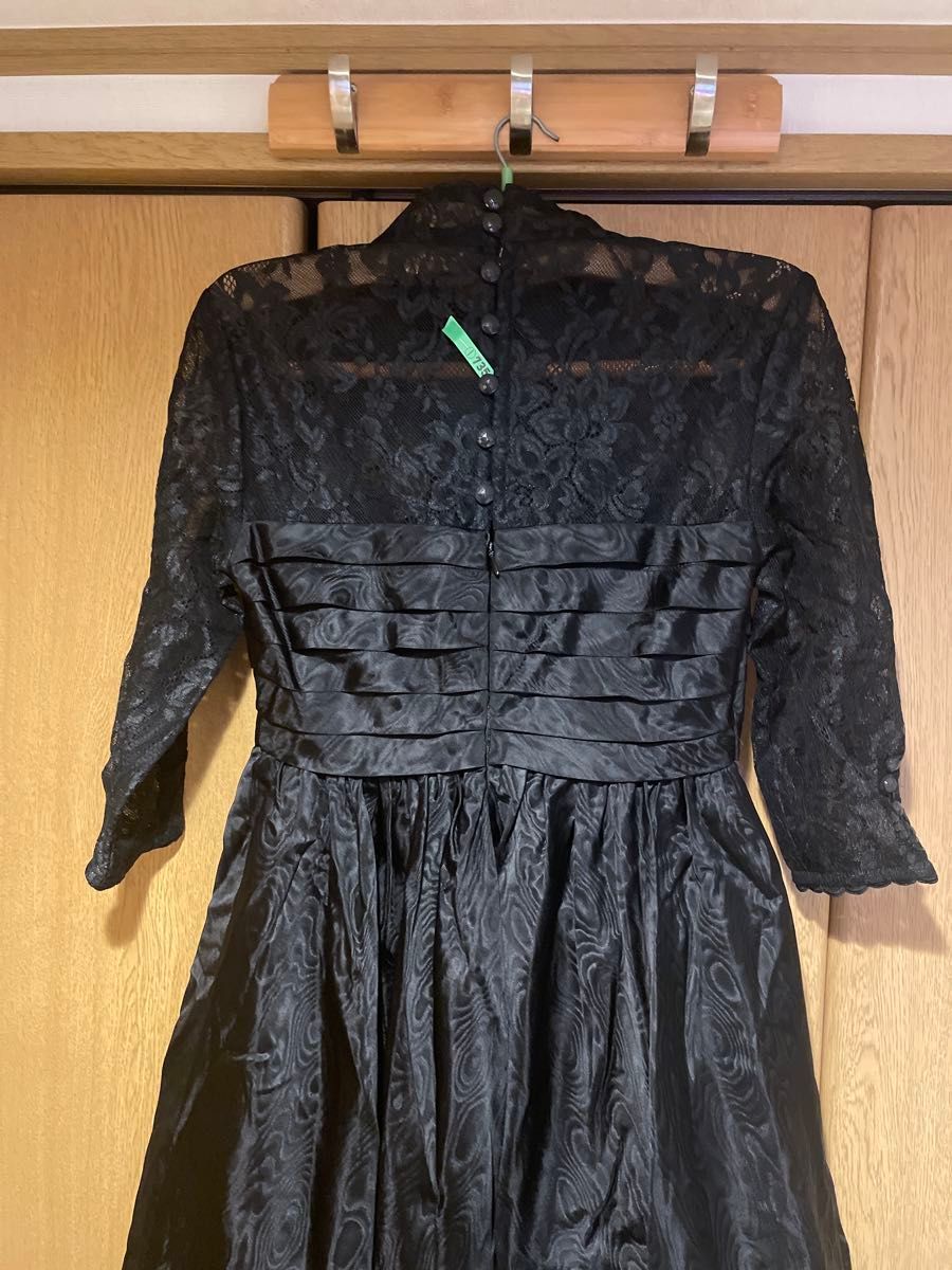特注品 高級ドレス 黒 リボンセット