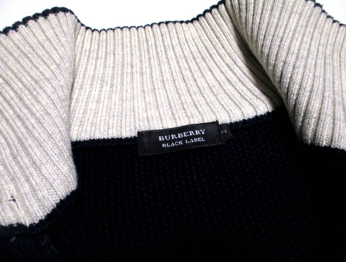 美品 バーバリーブラックレーベル BURBERRY BLACK LABEL ホース 美品 バーバリーブラックレーベル BURBERRY BLACK LABEL ホース
