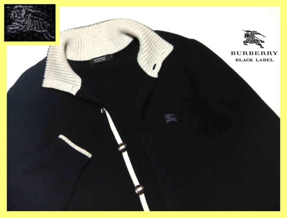 美品 バーバリーブラックレーベル BURBERRY BLACK LABEL ホース 美品 バーバリーブラックレーベル BURBERRY BLACK LABEL ホース