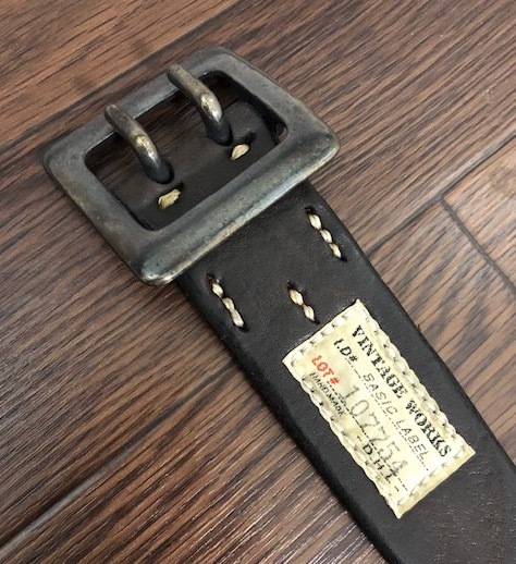  beautiful goods Vintage Works Vintage Works leather belt 29 Vintage Works 