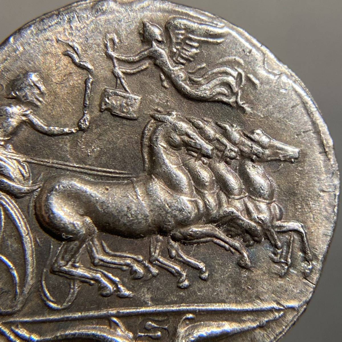 古代ギリシャ古銭　テトラドラクマ銀貨　約7.22g 稀少・前期タイプ　硬貨コインコレクション_画像4