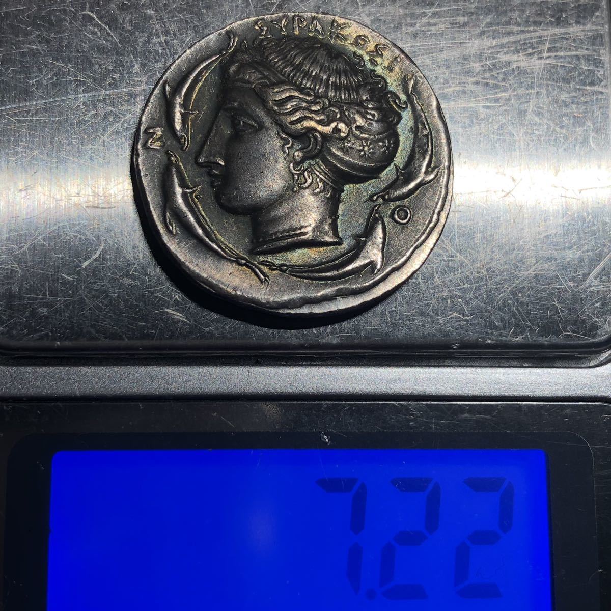 古代ギリシャ古銭　テトラドラクマ銀貨　約7.22g 稀少・前期タイプ　硬貨コインコレクション_画像8