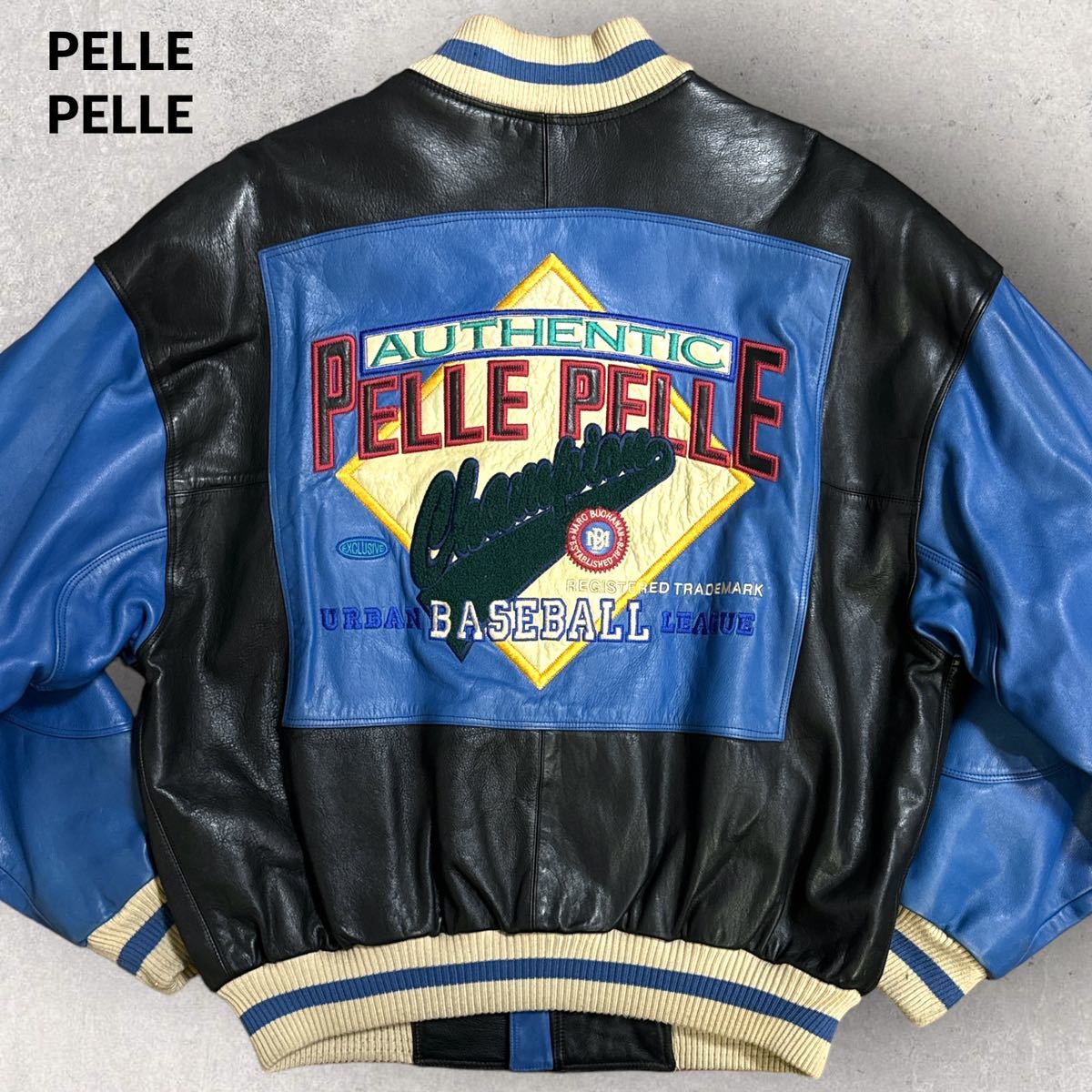 marc buchanan PELLE PELLE ペレペレ バックロゴ オールレザー