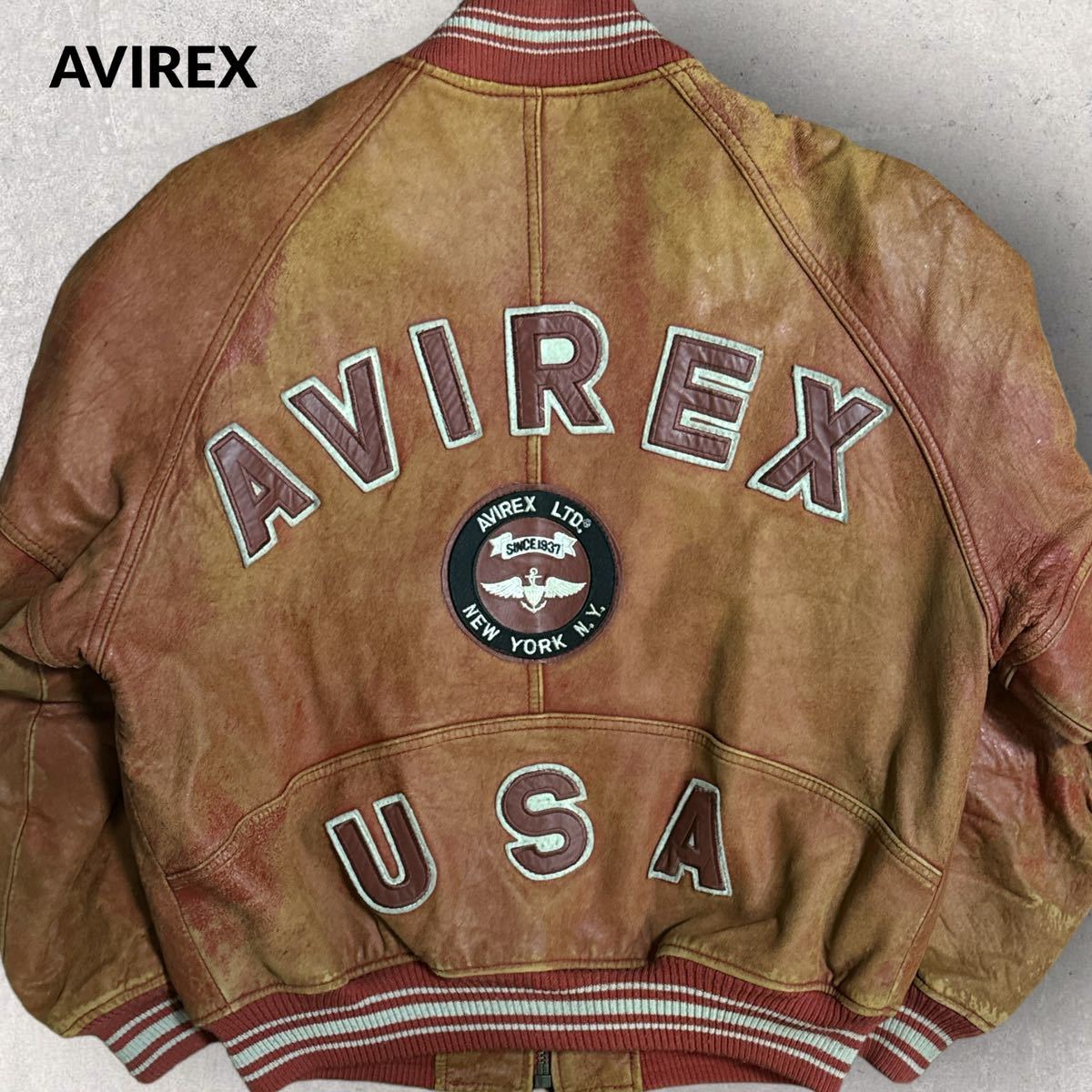 AVIREX LTD アヴィレックス ビンテージ バーシティジャケット AVIREX LTD アヴィレックス ビンテージ バーシティジャケット