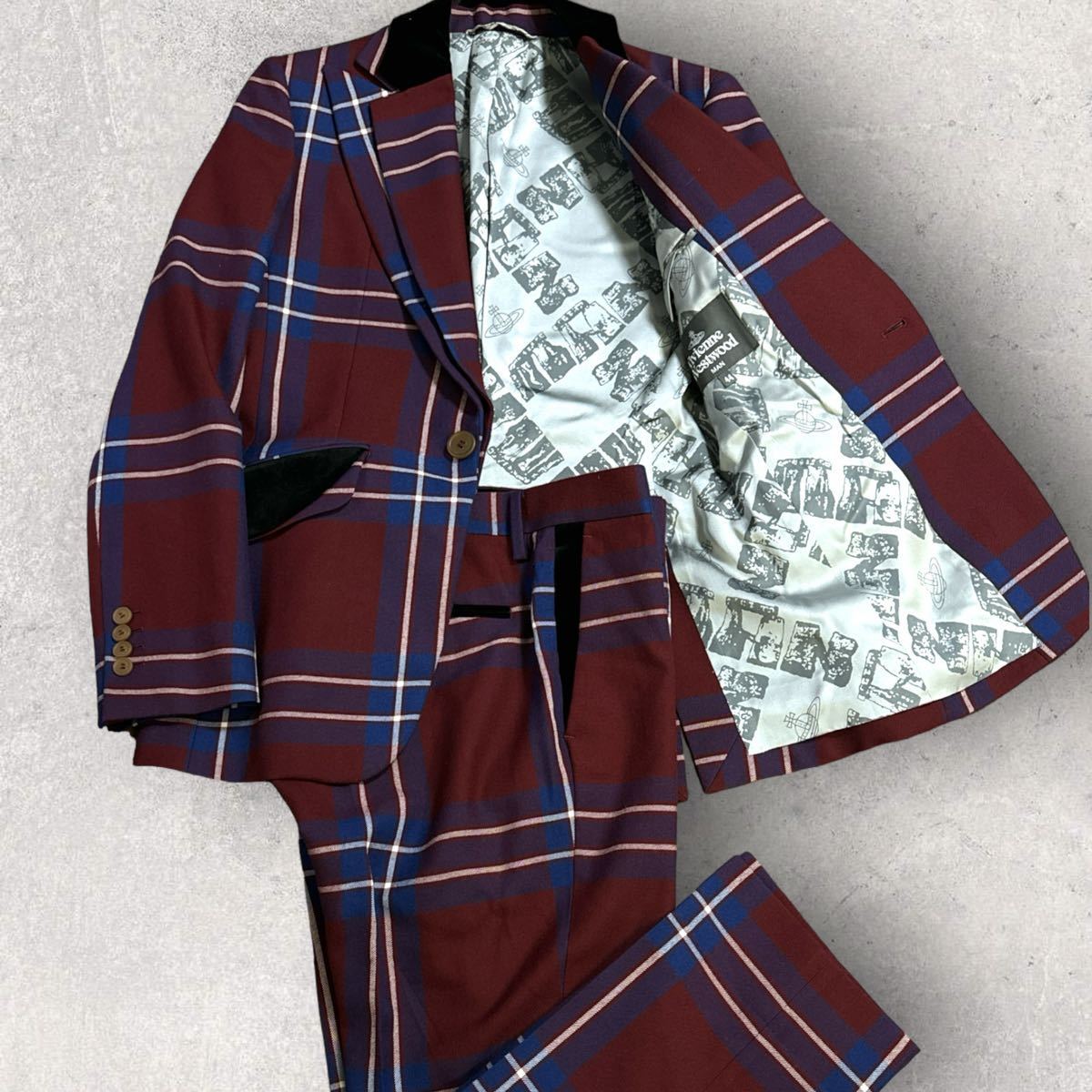 定価12万 Vivienne Westwood MAN ヴィヴィアン タータンチェック 定価12万 Vivienne Westwood MAN ヴィヴィアン タータンチェック
