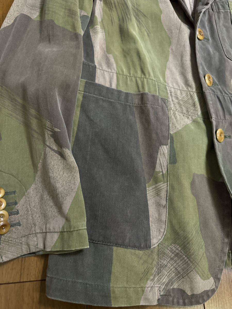 ナイジェルケーボン NEW POCKET TENZING JACKET CAMO サイズ46 カーキ_画像6