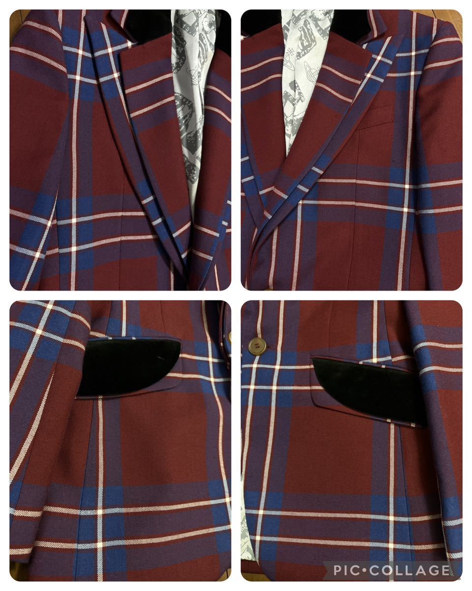 定価12万 Vivienne Westwood MAN ヴィヴィアン タータンチェック 定価12万 Vivienne Westwood MAN ヴィヴィアン タータンチェック