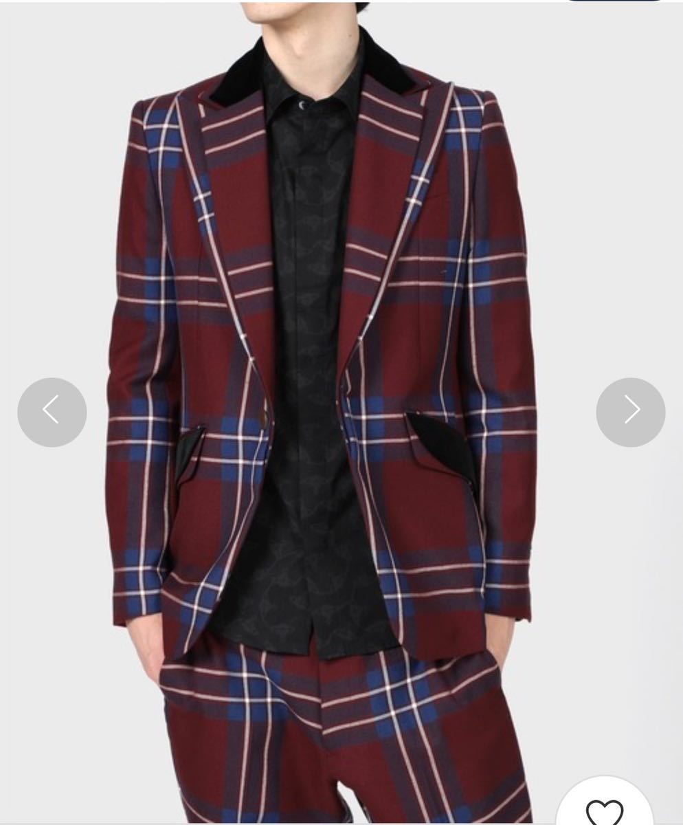 定価12万 Vivienne Westwood MAN ヴィヴィアン タータンチェック 定価12万 Vivienne Westwood MAN ヴィヴィアン タータンチェック