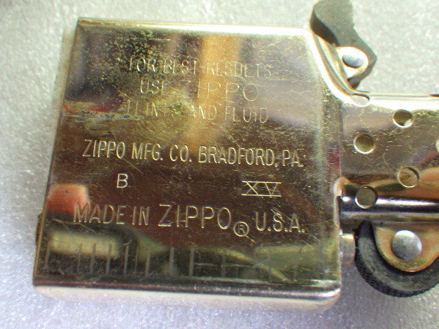 未使用　ZIPPO　CIGAR　Afisionado　SOLID BRASS　ソリッドブラス 　USA製　1999年製　デッドストック　ｚ012901_画像6