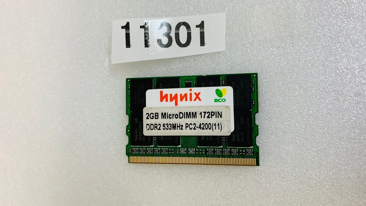 HYNIX 2GB DDR2 172ピン DDR2-533 2GB DDR2 RAM 中古 動作未確認 ジャンク品です_画像3