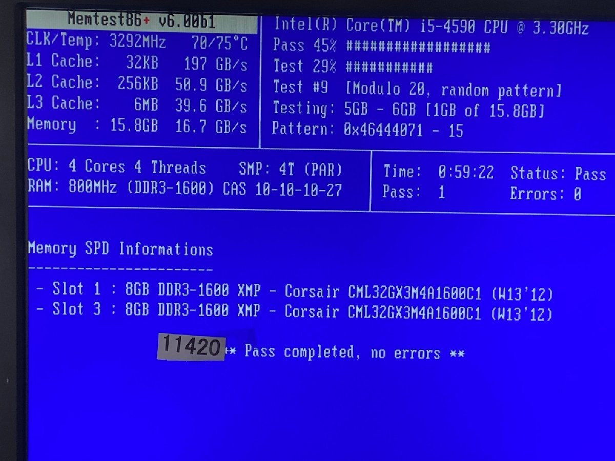 CORSAIR PC3-12800U 8GB 2枚で 16GB DDR3 デスクトップ用 メモリ DDR3-1600 8GB 2枚 240ピン ECC無し PC3 12800 16GB DDR3_画像2