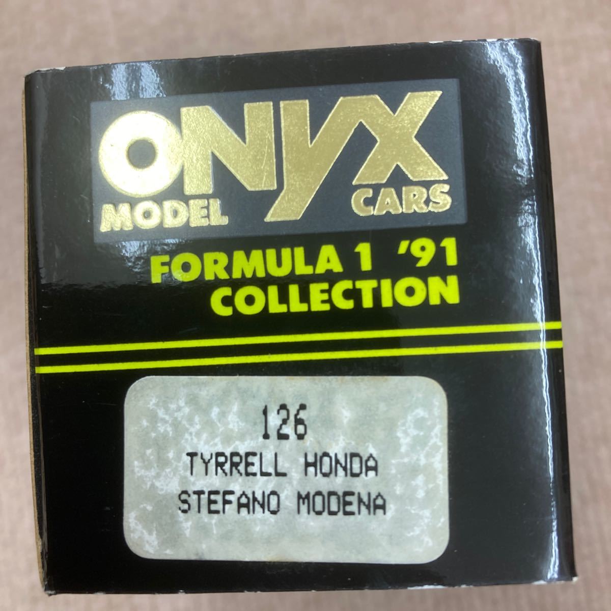 ONYX オニキス 1/43　TYRRELL HONDA 　ティレル ホンダ　S.モデナ_画像4