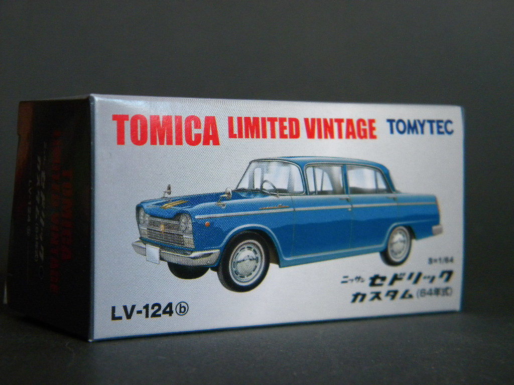 絶版限定 ★★TOMICA LIMITED Vintage 日産 セドリック 未開封 !! NISSAN CEDRIC CUSTOM 1964年「定形外LP可」★★未使用デッドストック 2の画像8