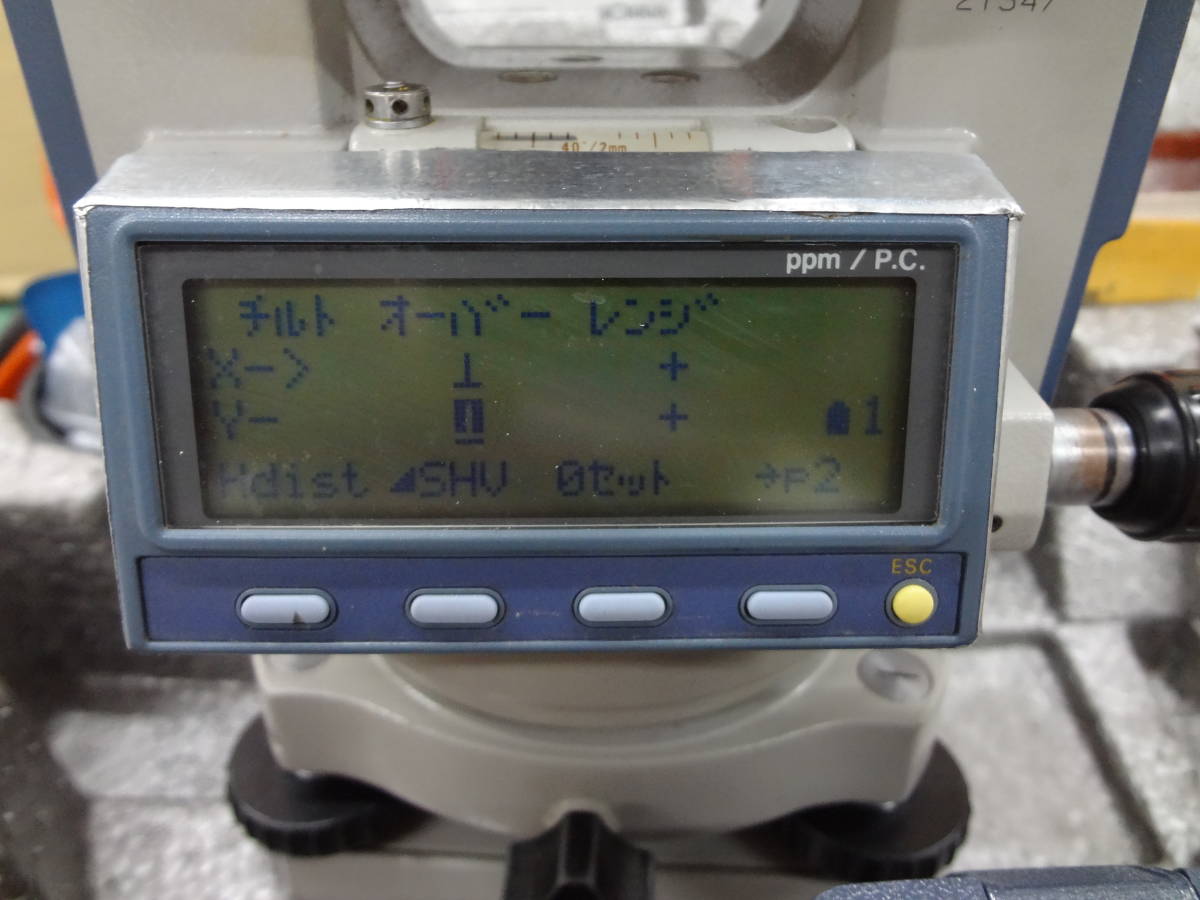 □SOKKIA/ソキア トータルステーション SET5WS 測量機器【4】 □SOKKIA/ソキア トータルステーション SET5WS 測量機器【4】