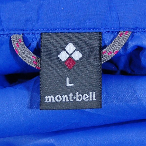 モンベルmont-bell■ウインドブラストパーカ ナイロン ジップジャケット 1103243■L■ブルー ※NK3d14342_画像5