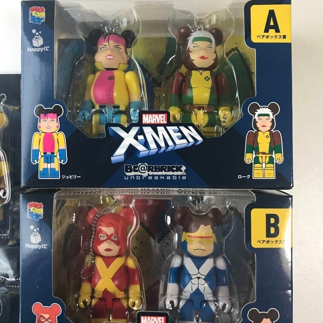  新品未開封 ベアブリック BE@BRICK X-MEN 25点コンプセット Happyくじ Bearbrick _画像6